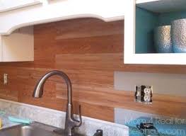 Inexpensive Backsplash Idea Faux Plank Wall Mom 4 Real Inexpensive Backsplash Ideas Kitchen Backsplash Peel And Stick Kitchen Design Diy