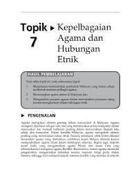 72 hubungan etnik di malaysia: Topik 7