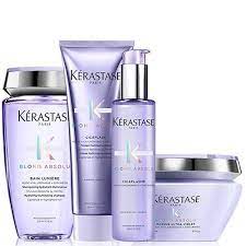 kerastase blond absolu bain lumiere 250ml cicaflash conditioner 250ml masque ultra violet 200ml cicaplasme serum 150ml pack kerastase ultra violet masque