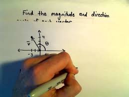 Learn how to find the magnitudes and direction of a resultant vector. Magnitude And Direction Of A Vector Example 1 Youtube