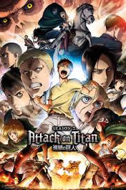 Attack on titan poster japanese anime. Anime Manga Posters Wall Art Prints Buy Online At Abposters Com