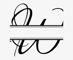 Makers love vinyl and other great craft products. Split Fancy Letter Vinyl Monogram Wandtattoo Wellness Oase Blumen Graz Design Farbe Transparent Png 600x600 Free Download On Nicepng