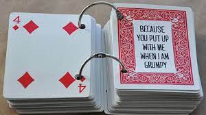 When you are happy i will share your joy. 52 Things I Love About You Cards Health Journal