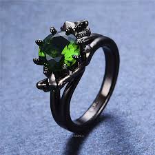 Black And Gold Ring Emerald Engagement Ring Black Gold Ring Dragon Ring Promise Ring Vintage Ring Wedding Ri Gothic Engagement Ring Black Gold Ring Black Engagement Ring