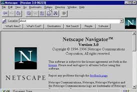 Netscape navigator is described as 'discontinued proprietary web browser, and the original browser of the netscape line, from versions 1 to 4.08, and 9.x. Happy 20th Birthday Netscape Navigator 3 0 Mental Floss