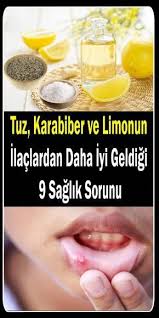 Tuz Karabiber Ve Limonun Iyi Geldigi Saglik Sorunlari Aft Nasil Gecer Mide Bulantisina Ne Iyi Gelir Saglik Dogal Saglik Saglikli Yasam