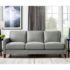 Maybe you would like to learn more about one of these? West Park 3 Seater Light Grey Leather Sofa Costco Uk