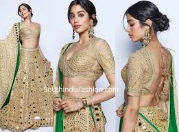 Here's how you can recreate it. Janhvi Kapoor At Akash Ambani Reception South India Fashion