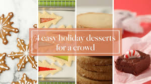 I'd never cooked a paula deen recipe before this one. 4 Holiday Desserts For A Crowd Martha Stewart Youtube
