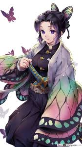 97 shinobu kochou hd wallpapers and background images. Demon Slayer Kimetsu Nei Yaiba Kochou Shinobu Hd Tapet Nedlasting