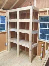 Huge sale on shelves shed now on. 4 Shed Storage Ideas For Tons Of Added Function Diy Wood Shelves Shed Shelving Home Remodeling Diy