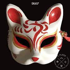 half face kitsune mask for female kitsune narrator kitsune mask kitsune mask