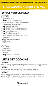 Shop' die neuesten kollektionen bequem online bei surfdome jetzt. Spongebob Spongebob Krabby Patty Recipe
