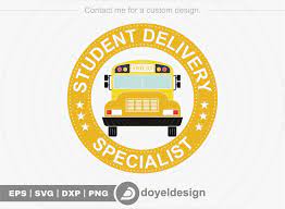 Download Student Delivery Specialist Svg Cut File Etc Craft Marketplace