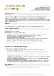 The engineering field is becoming more popular each year, but if you have the right resume, you can compete with the other experts. Engineering Manager Resume Samples Qwikresume