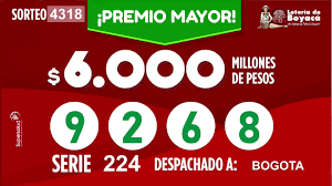 Esta noticia la leyeron 28242 personas. Premio Mayor Loteria De Boyaca Sorteo 4318 Youtube