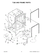 Filter results by category, title and symptom. Parts For Kitchenaid Kdte254ess2 Dishwasher Appliancepartspros Com