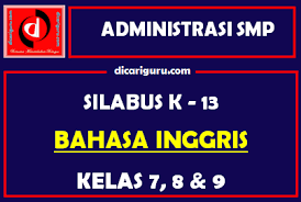 Contoh silabus structure bahasa inggris smp. Silabus Bahasa Inggris Smp Kelas 7 8 Dan 9 Tahun 2021 2022 Dicariguru Com
