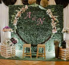 Backdrop Pernikahan Lamaran Fotografi Pernikahan Yearbook
