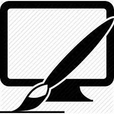 Screen Monitor Paint Computer Brush Graphics Display Icon Download On Iconfinder Icon Graphic Screen Icon