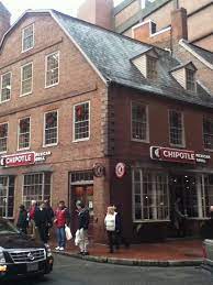 Person The Old Corner Bookstore Is Now A Chipotle Sightseeing Bookstore Boston Public Garden