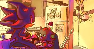 here comes the cruise missile by knockabiller deviantart com on deviantart shadow the hedgehog sonic and shadow sonic fan art