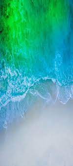 Ios 11 Iphone X Aqua Blue Water Beach Wave Ocean Apple Wallpaper Iphone 8 Clean Beauty Co Ios 11 Wallpaper Iphone Wallpaper Iphone Wallpaper Ocean