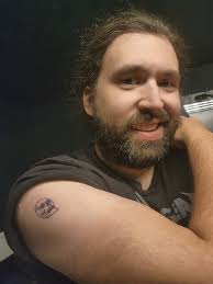 Got my Friday the 13th Taylor Swift's Birthday, Taylor lyrics flash tattoo!  🤣❤️