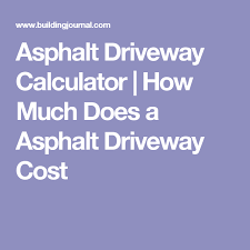 The cost to asphalt paving ranges between $3 and $5 per square foot. Asphalt Driveway Calculator How Much Does A Asphalt Driveway Cost Asphalt Driveway Driveway Asphalt
