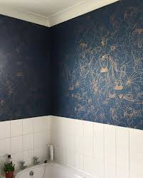 With care and good ventilation any wallpaper can be used in the bathroom. Pattern Stories Cheap Home Decor House Design Home Remodeling