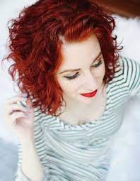 60 Most Delightful Short Wavy Hairstyles Curly Hair Styles Hair Styles Short Red Hair