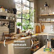 Test and build your dream kitchen using our online ikea home planner. Ikea 3 Bentuk Kenyamanan Saat Masak Di Dapur Impian Facebook