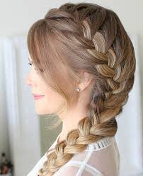 Use these ideas because they're easy, quick and stylish! French Braid Hairstyle Tutorials For Beginners By Sara Hair Medium