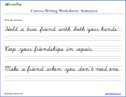 Live worksheets > english > english as a second language (esl) > sentence structure. Cursive Handwriting Practice Paragraph Worksheets Pdf Preschool Worksheet Gallery