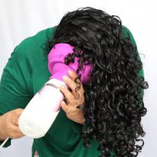 Rinse the mixture out of your hair and shampoo, condition, and style as usual. Say Good Bye To Your Dry Frizzy Curly Hair Curlyhaircare Frizzy Curly Hair Curly Hair Tips Curly Hair Styles Naturally