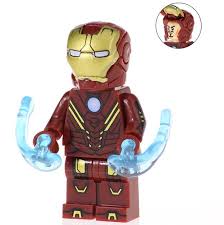 Do you agree that no iron man suit has anything on the hulkbuster, or are you a bigger fan of mark xlix (a.k.a., pepper potts' rescue armor). Minifigure Iron Man Mark 8 Avengers Infinity War Marvel Super Heroes Lego Compatible Building Block