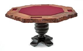 Custom Made Game Table Card Table Poker Table Man Cave Table Live Edge Slab Dining Table Table Slab Dining Tables