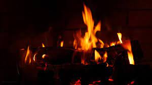 Virtual Fireplace Crackling Sound For Sleep And Relax With Wind Storm Rain Ambience Virtual Fireplace Fireplace