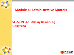 Administrative Matters