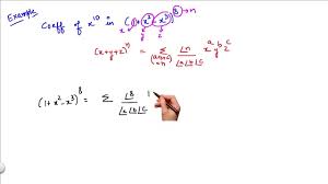 Multinomial Theorem Example Youtube
