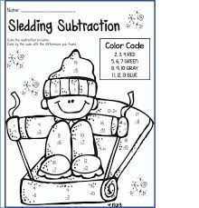 Subtraction Coloring Worksheets 2nd Grade Here You Can Find More Pictures For Coloring And Subtraction Color Worksheets Subtraction Subtraction Worksheets