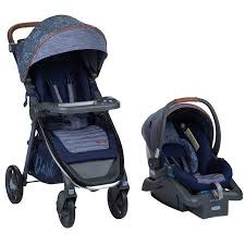 Monbebe Dash All In One Travel System With Memory Foam Boho Walmart Com Travel Systems For Baby Travel System Stroller