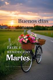 MUY BUENOS DÍAS ???? EXCELENTE MARTES !!!! BENDICIONES ????