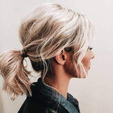 Pin By Seher Gunduz On H A I R M A K E U P Hair Styles Short Hair Styles Pony Hairstyles