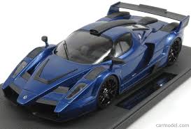 In the early 2010s, it felt like ferrari was falling behind. Topmarques Top064b Scale 1 18 Gemballa Gemballa Mig U1 2010 Base Ferrari Enzo Blue