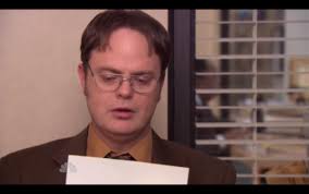 Flawless Victory — Michael's recommendation letter for Dwight: “The...