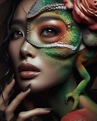 Reptilian Beauties Digital Artist