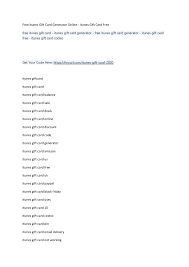 Get free amazon gift card codes with the best amazon gift card code generator which is absolutely unused free amazon gift token. Free Itunes Gift Card Generator Online Breed Xander Flip Pdf Online Pubhtml5