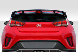 Veloster turbo hyundai veloster hyundai. Hyundai Wings Spoilers Duraflex Body Kits