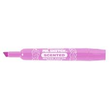 Mr Sketch Pink Flipchart Markers Box 12 Chisel Tip Scented